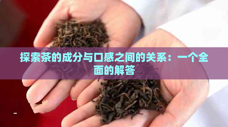 探索茶的成分与口感之间的关系：一个全面的解答