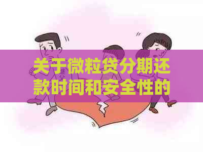 关于微粒贷分期还款时间和安全性的全面解析，确保您的贷款无风险